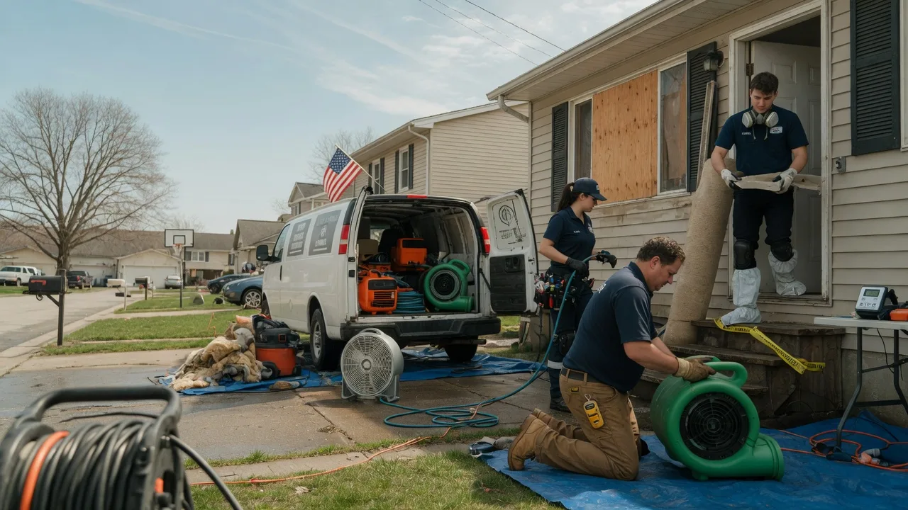 Water Damage Restoration in Old Washington, OH near me